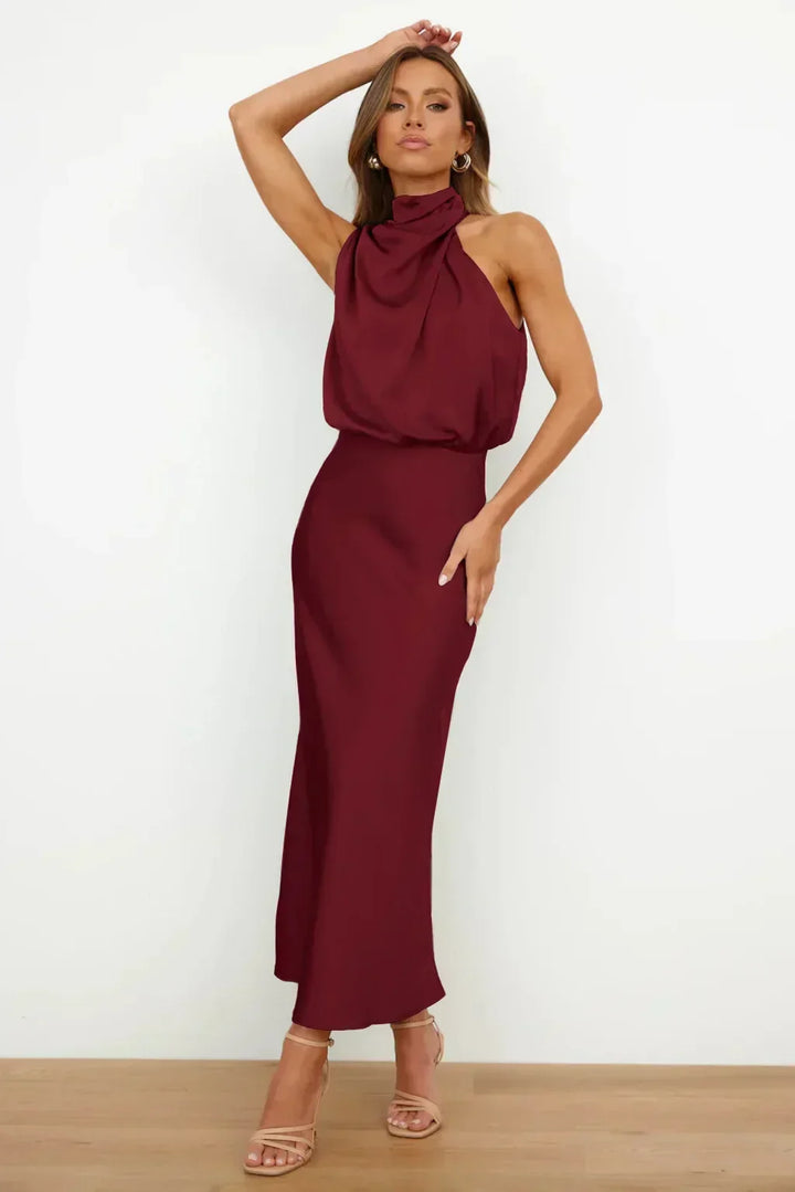 Faith | Dames Chic Halter Avondjurk