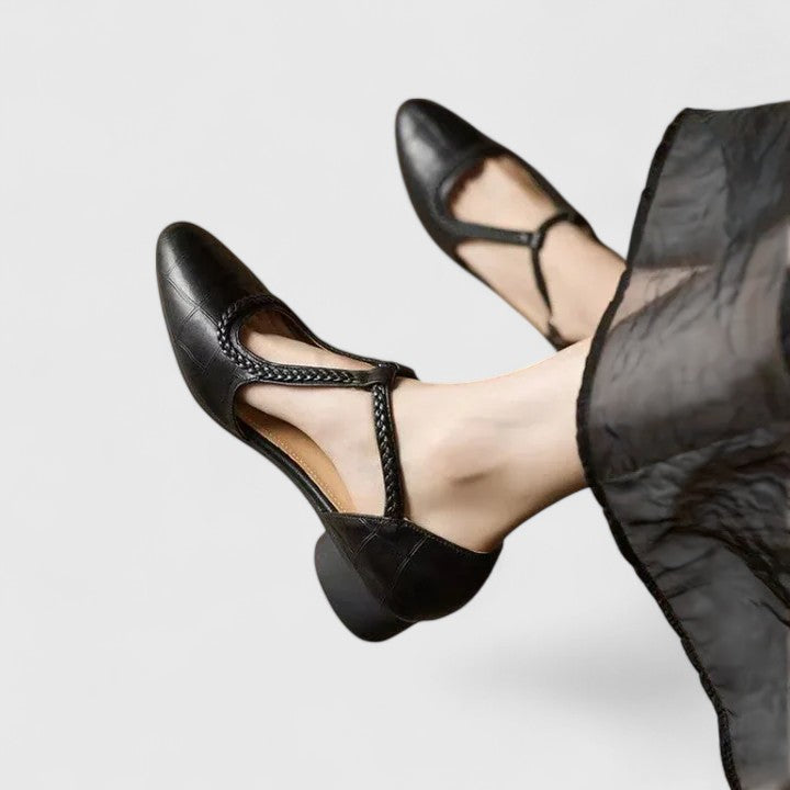 Delphine | Elegante Platte Sandalen