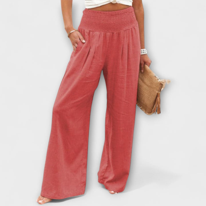 Thearya - Casual Wijdere Broek
