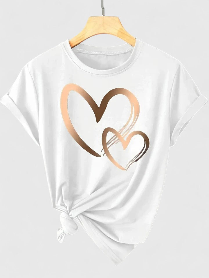 Ivanelle | Comfortabele Korte Mouwen T-Shirt