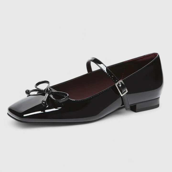 Rozalina | Orthopedische Ballet Flats met Vierkante Neus