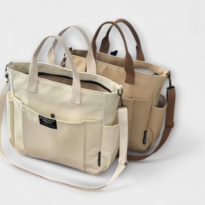 Olivia - Minimalistische Canvas Tote Bag