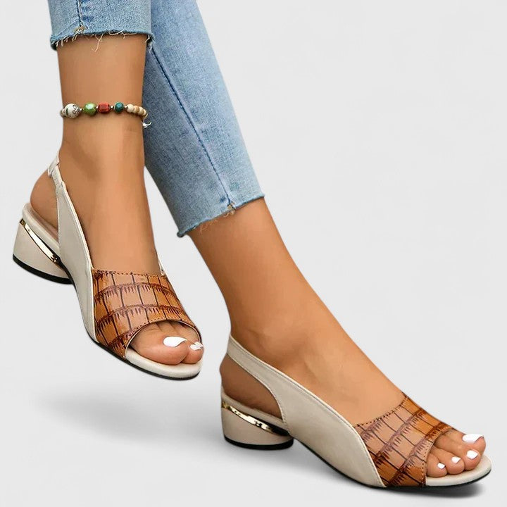 Mariah | Elegante Leren Sandalen