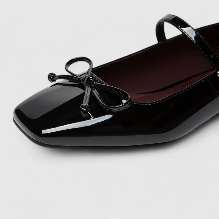 Rozalina | Orthopedische Ballet Flats met Vierkante Neus