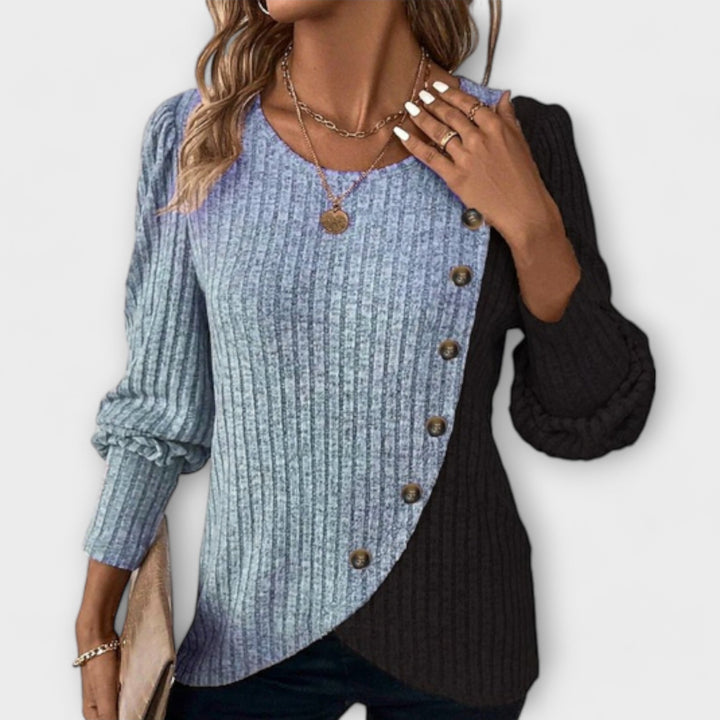 Xeraphine | Elegante Gebreide Blouse