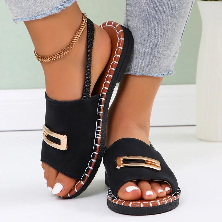 Gianna | Orthopedische Wedge Hak Sandalen
