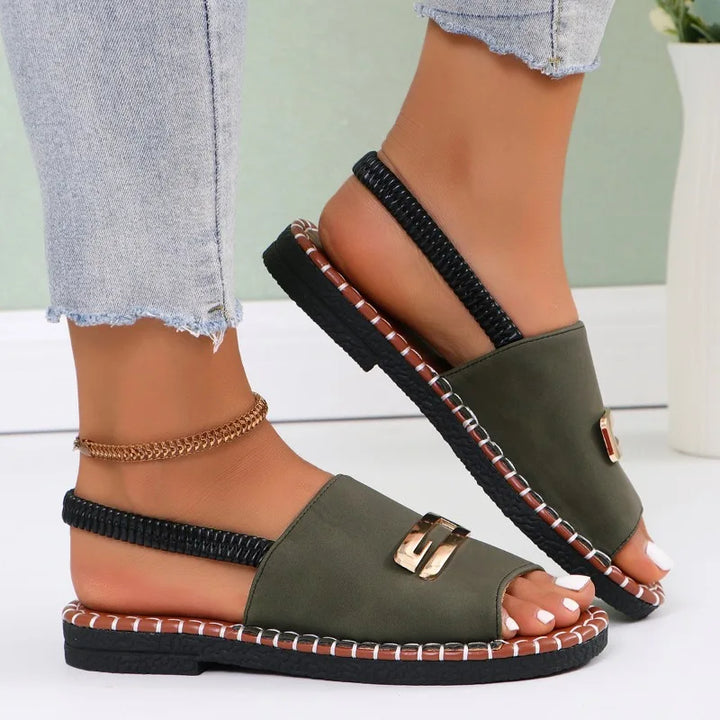 Gianna | Orthopedische Wedge Hak Sandalen