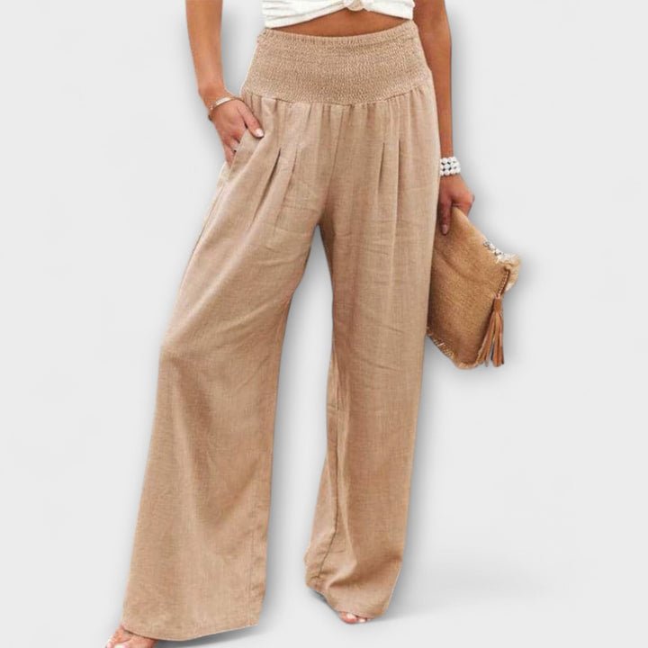 Thearya - Casual Wijdere Broek