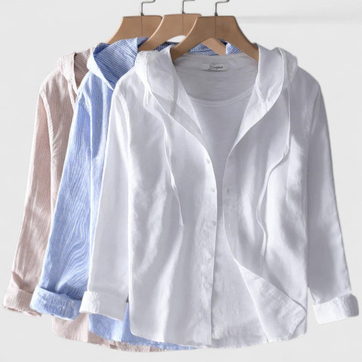 Demi | Elegante Hoody Blouse