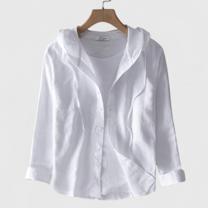 Demi | Elegante Hoody Blouse
