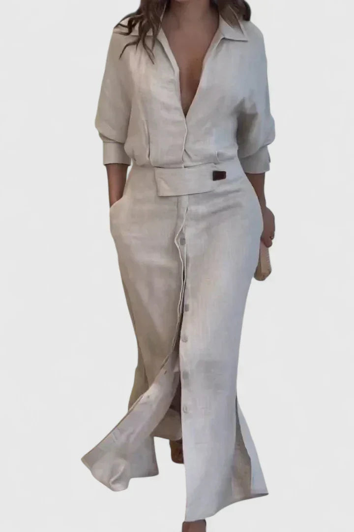 Monique | Elegante Maxi Jurk