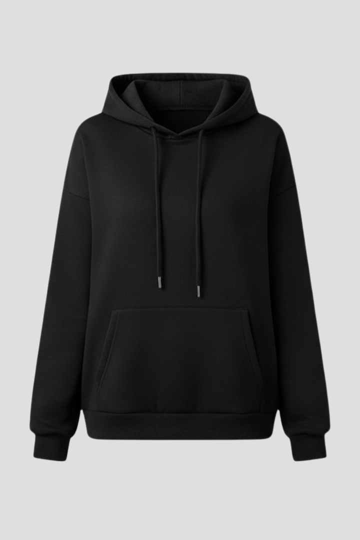 Eleanor | Dames Hoodie met Trekkoordcapuchon en Voorzak