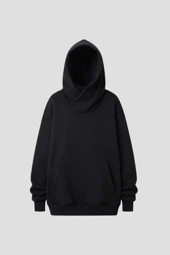 Gabriella | Dames Hoodie met Hoge Hals en Brede Kap