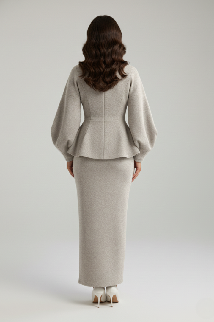 Taylor | Dames V-Hals Blazer en Rok Set