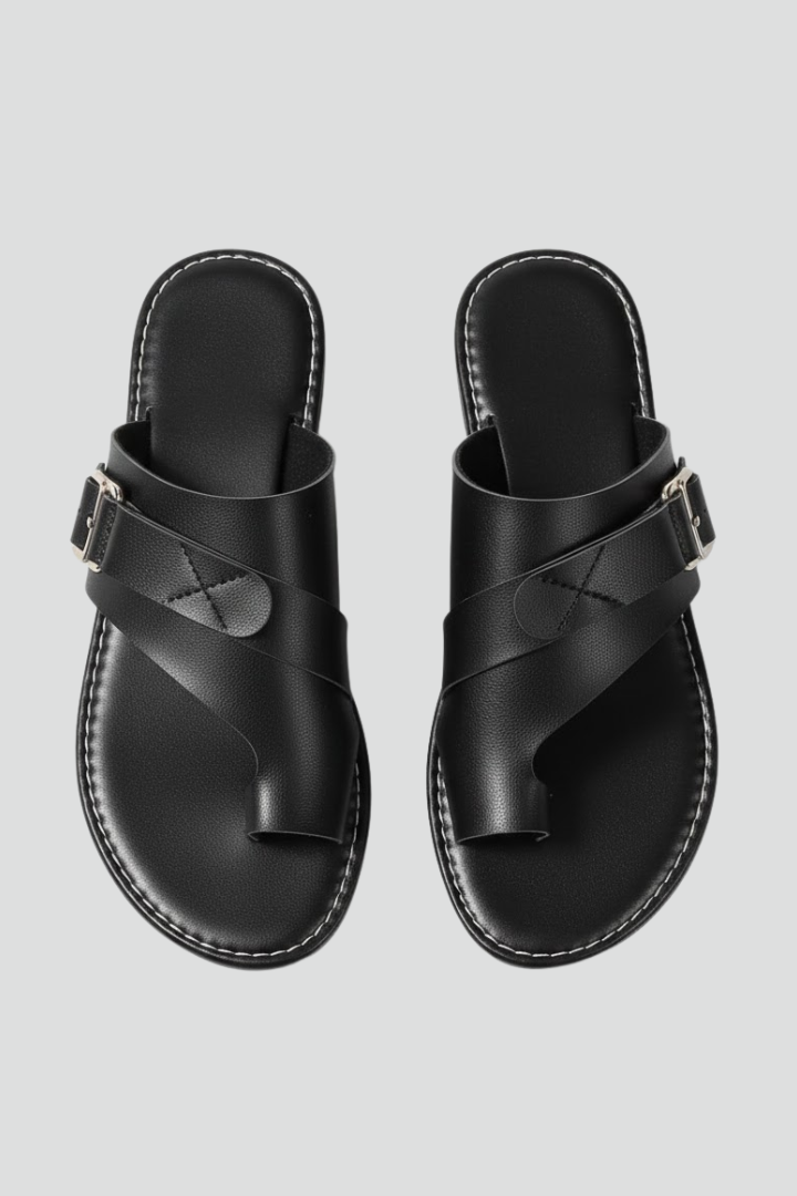 Audrey | Dames Zomer Sandalen Met Gesp Afwerking