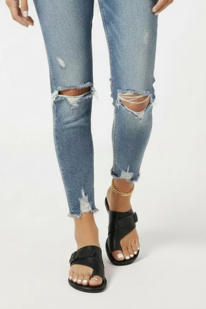 Audrey | Dames Zomer Sandalen Met Gesp Afwerking