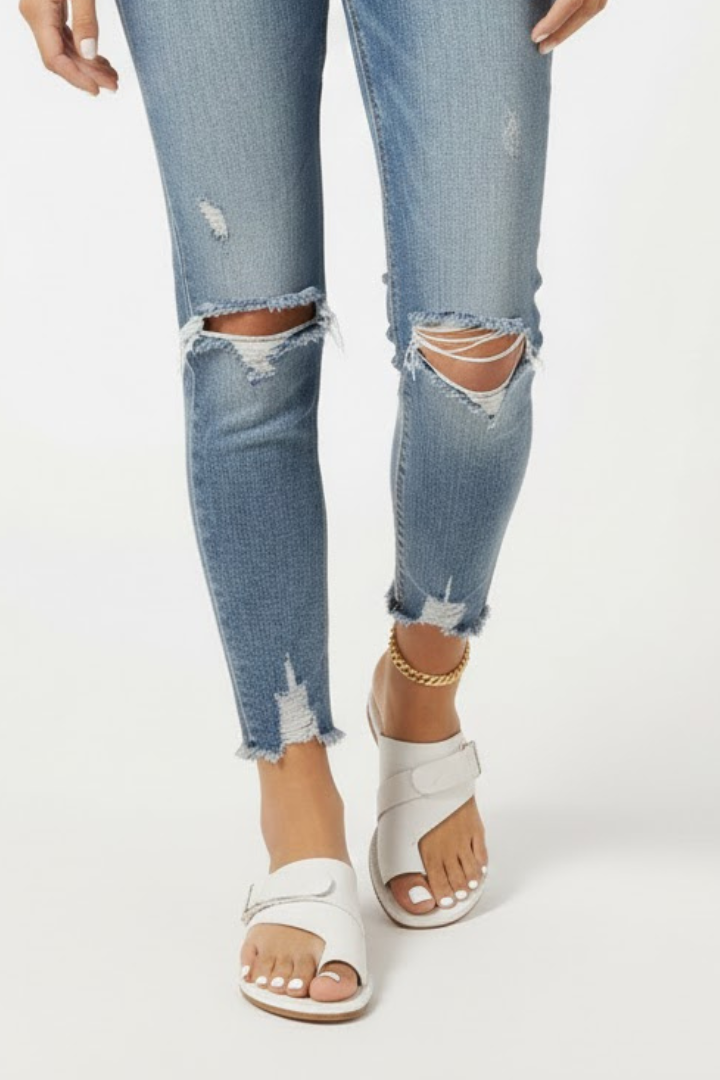 Audrey | Dames Zomer Sandalen Met Gesp Afwerking