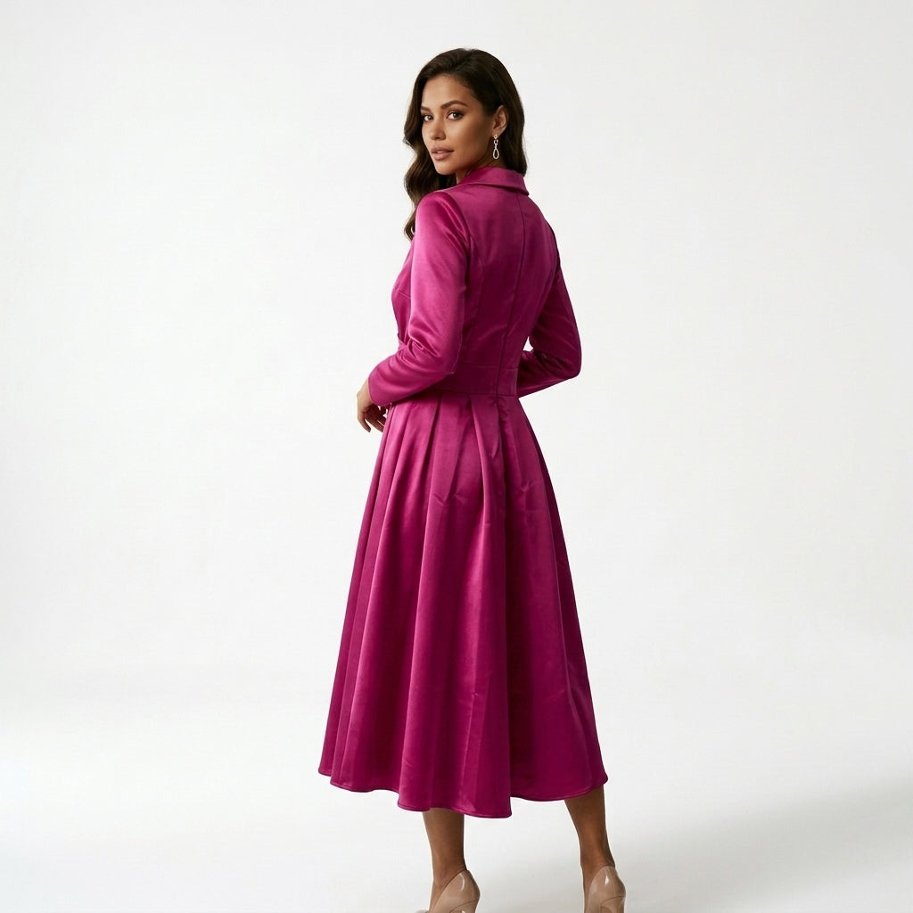 Yan | Elegante Midi-jurk