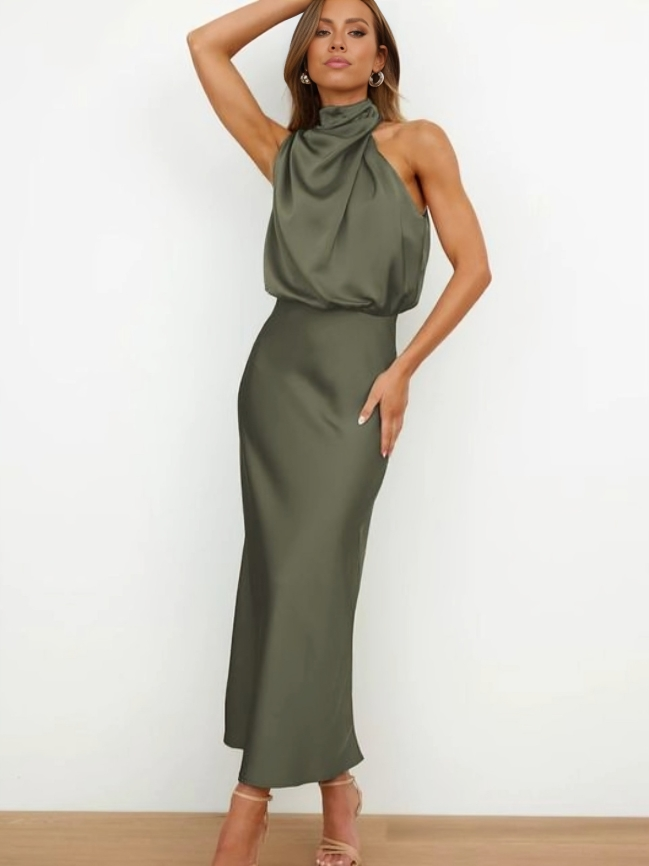 Faith | Dames Chic Halter Avondjurk