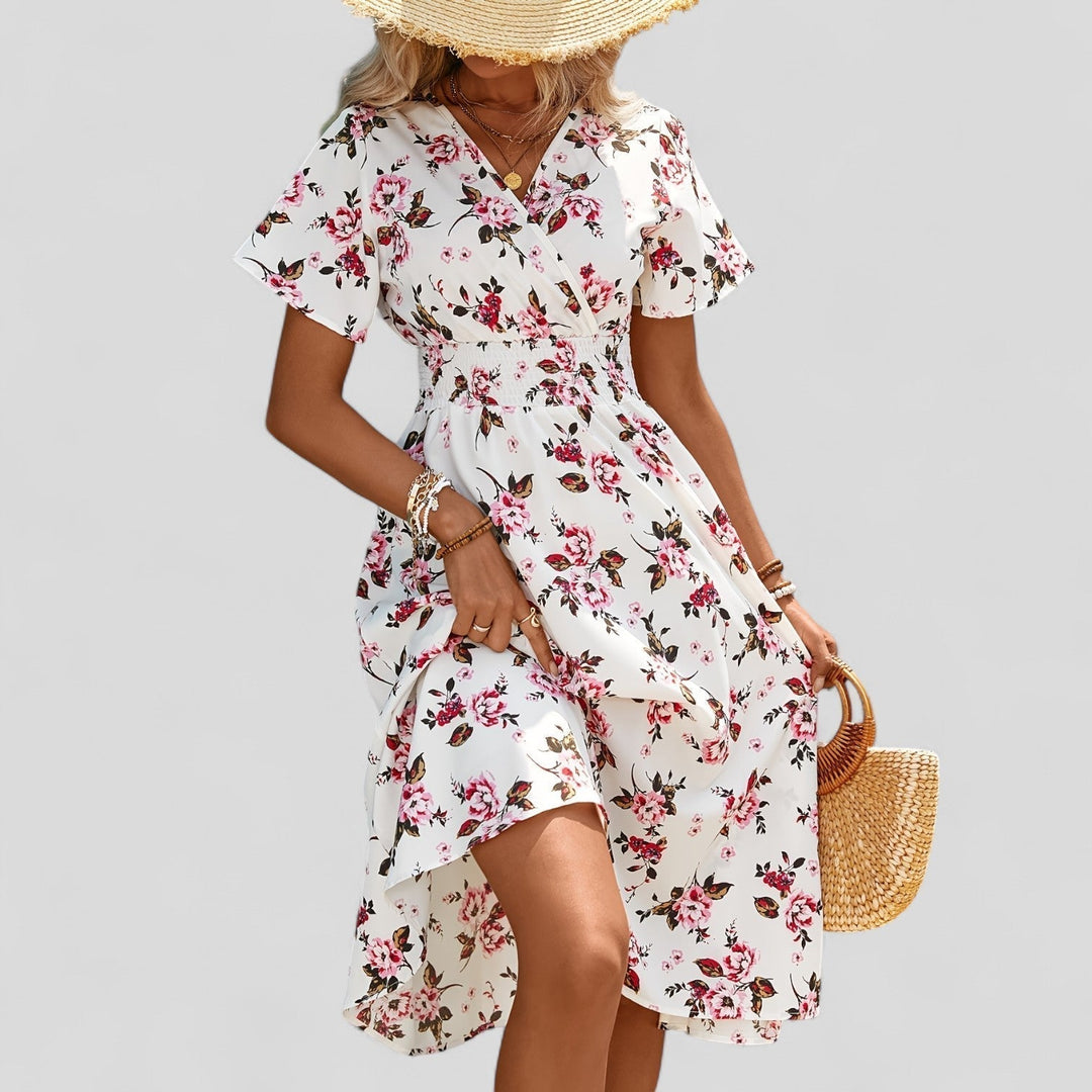 Gretalise | Comfortabele Zomer Midi Jurk