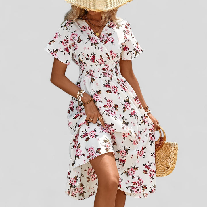 Gretalise | Comfortabele Zomer Midi Jurk