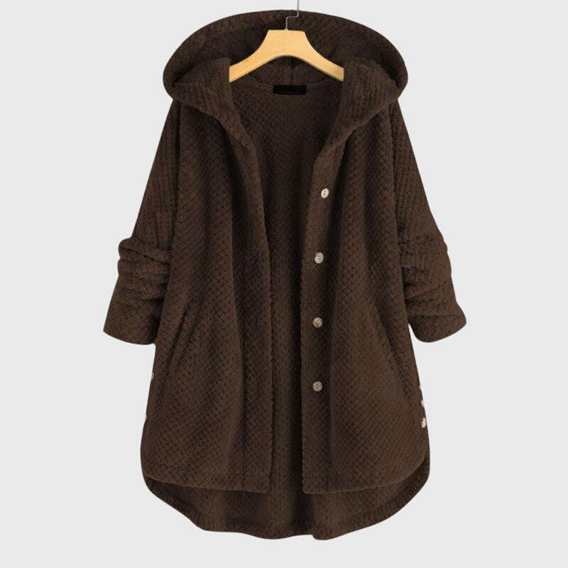 Franca - Fleece Jacket Met Kap