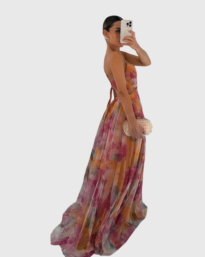 Giselle | Bloemen Maxi Jurk