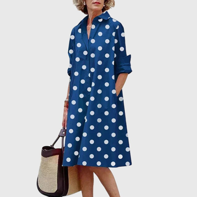 Paige - Elegante Jurk Met Zakken