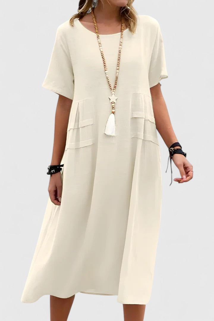 Krystina | Elegante Midi Jurk