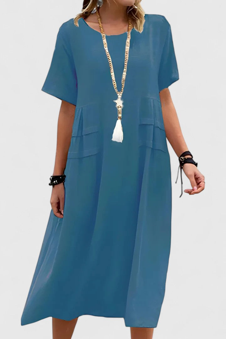 Krystina | Elegante Midi Jurk