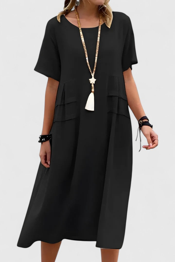 Krystina | Elegante Midi Jurk