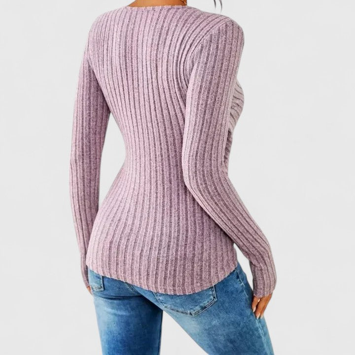 Vera | Verfijnde Tuck Top