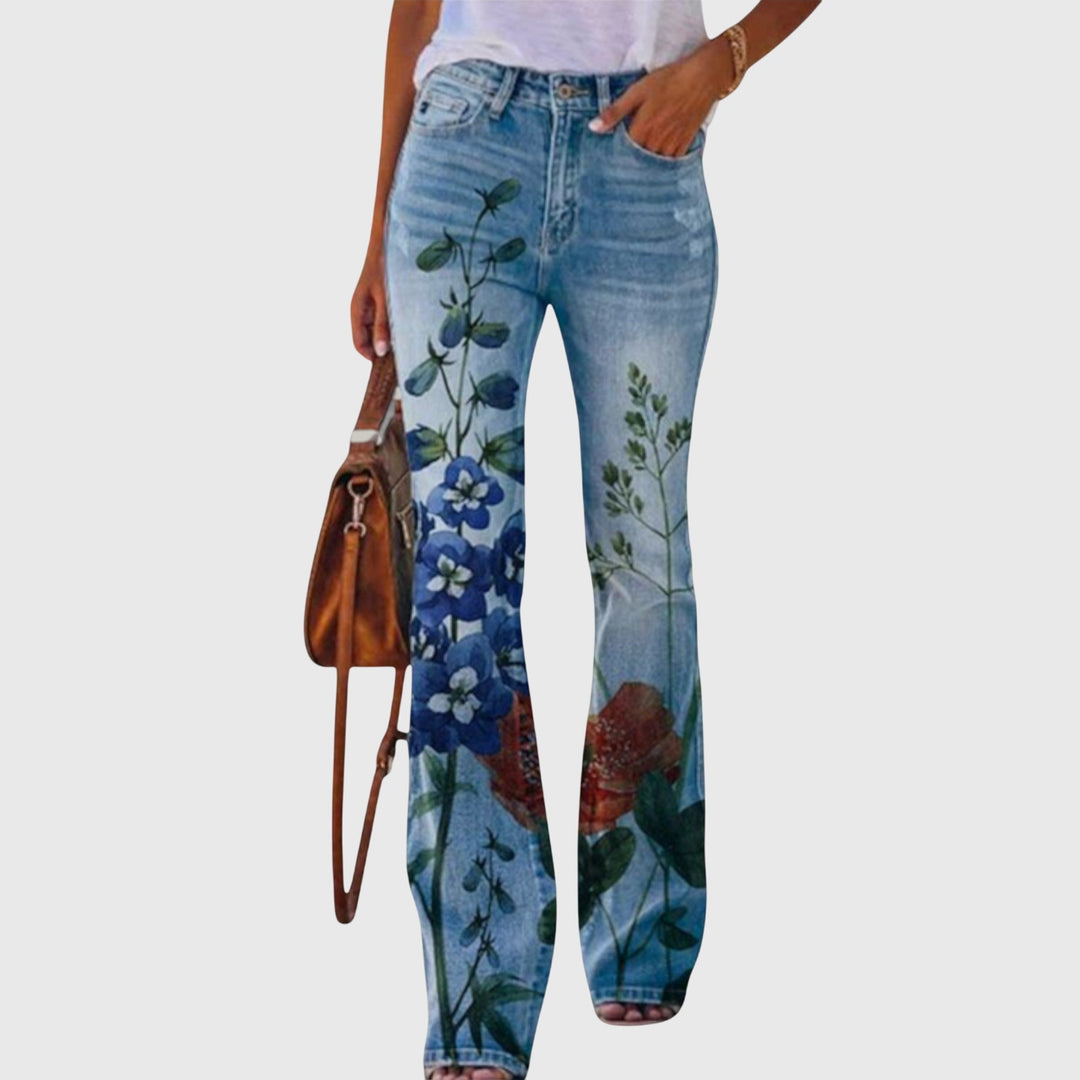 Broek Met Bloemen