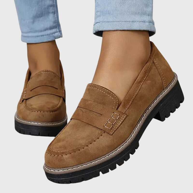 Destiny | Tijdloze Suède Loafers