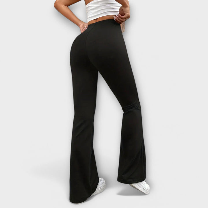 Serena - Relaxed Broek Met Uitlopende Pijp