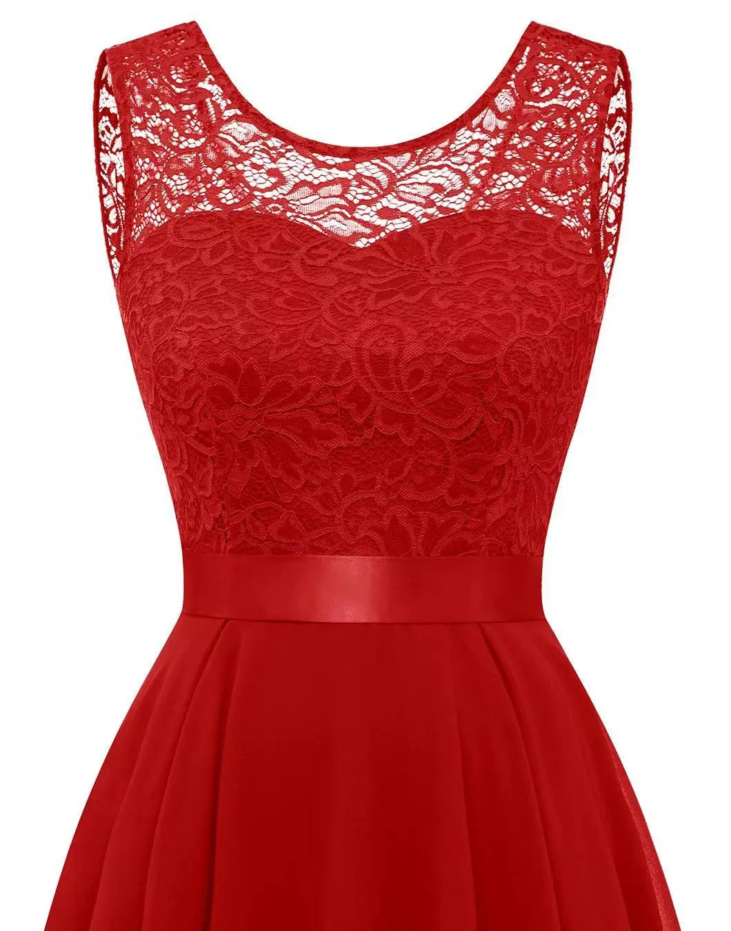 Kaitlyn | Vrouwen Trouwen Gast High-Low Elegante Jurk