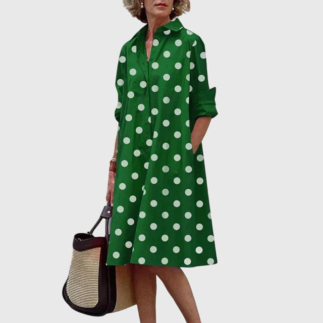 Paige - Elegante Jurk Met Zakken