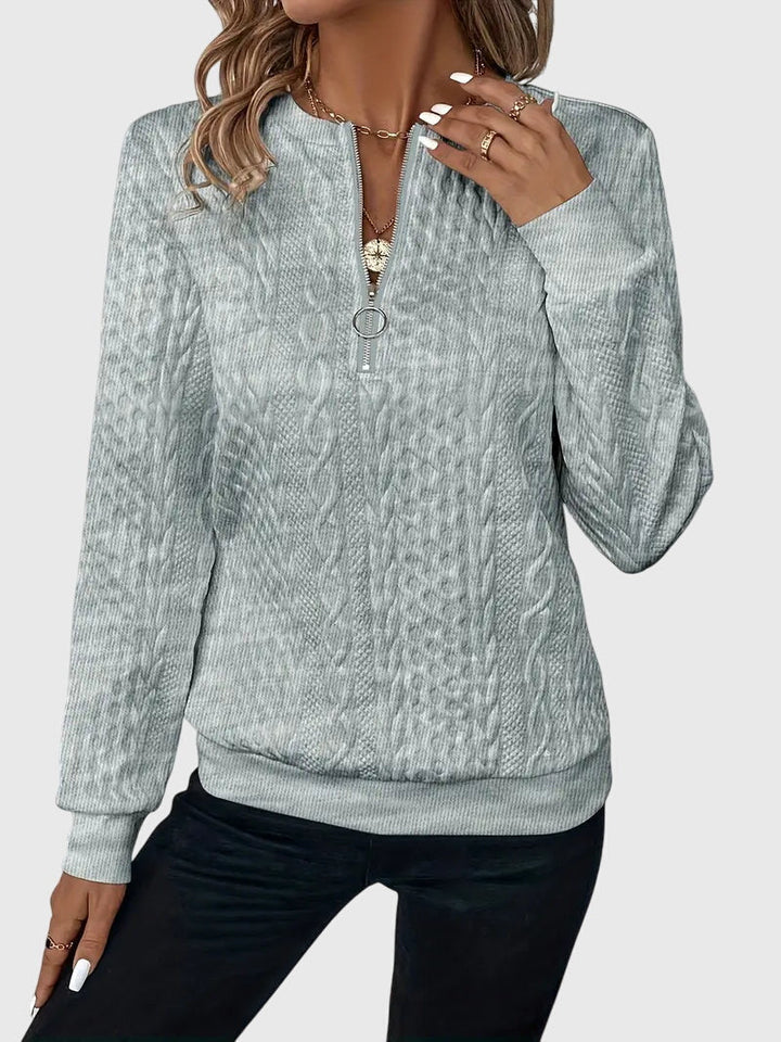 Nora | Sweater Met Rits
