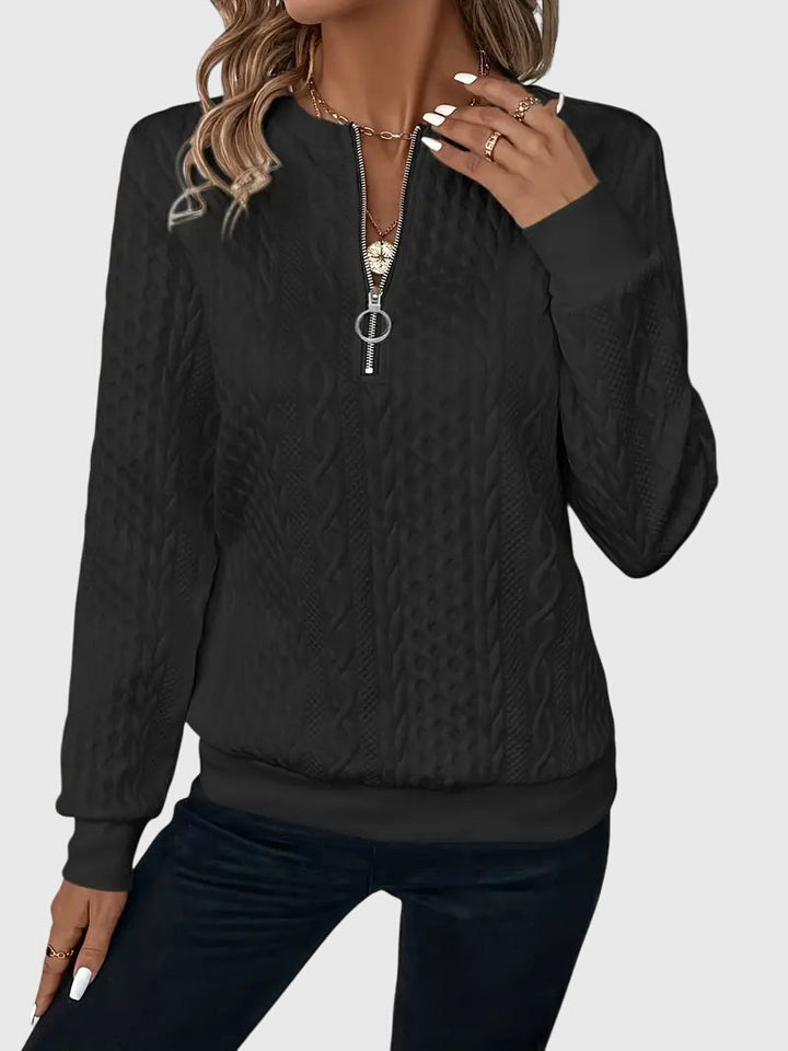 Nora | Sweater Met Rits