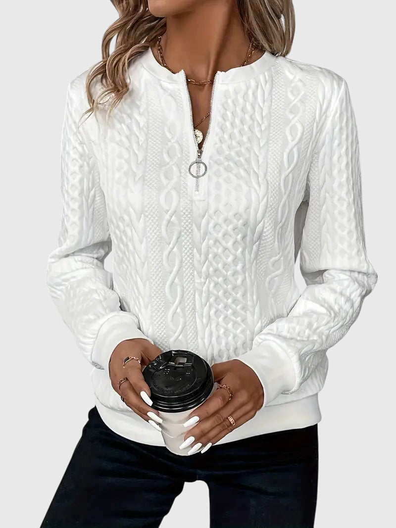 Nora | Sweater Met Rits