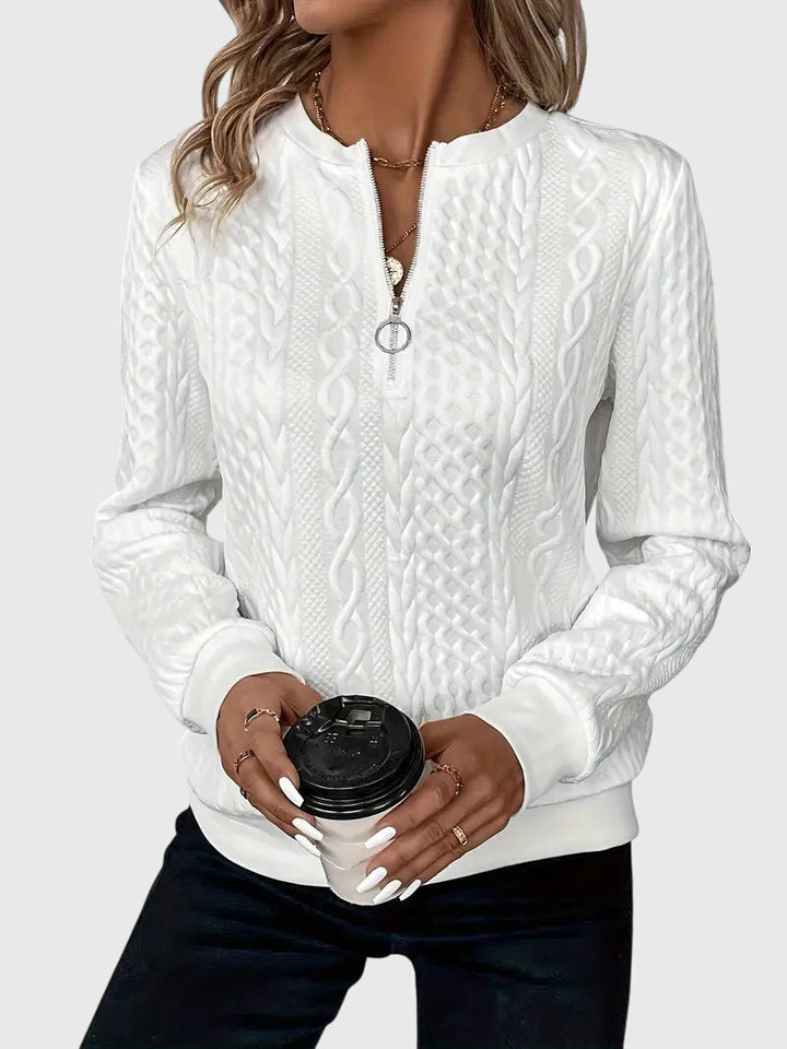 Nora | Sweater Met Rits