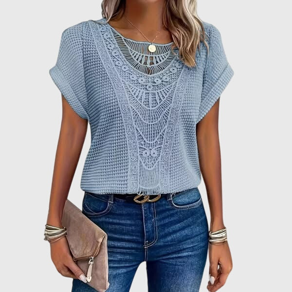 Parel | Elegante Ibiza Stijl Blouse