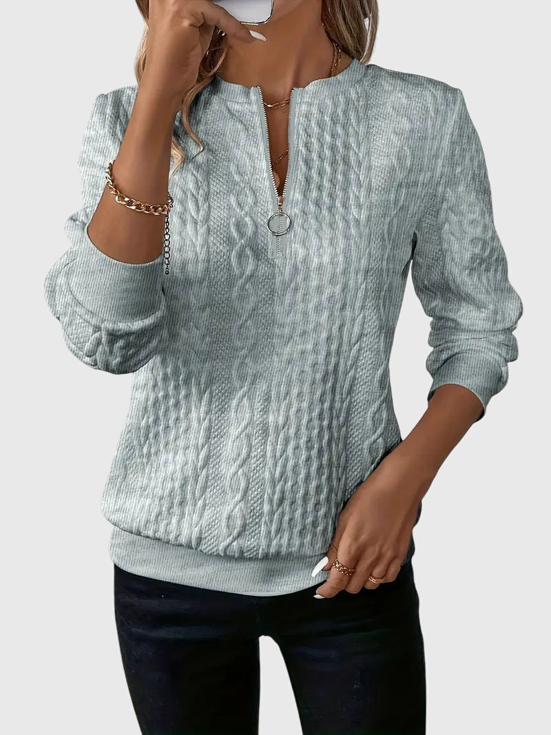 Nora | Sweater Met Rits