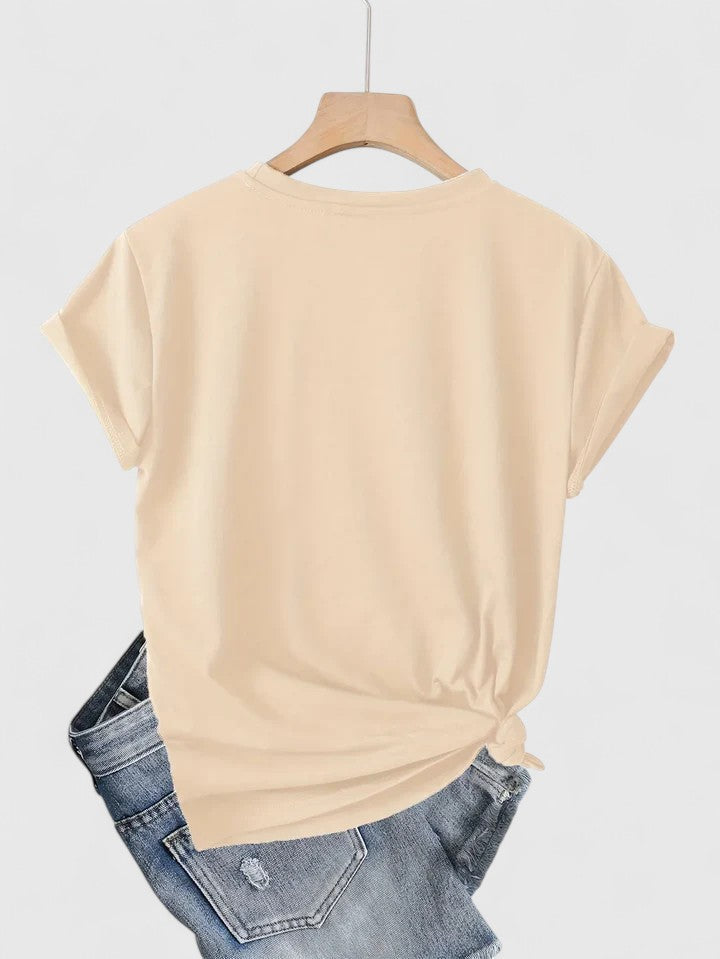 Ivanelle | Comfortabele Korte Mouwen T-Shirt