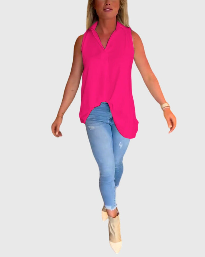 Lina | Mouwloze Top