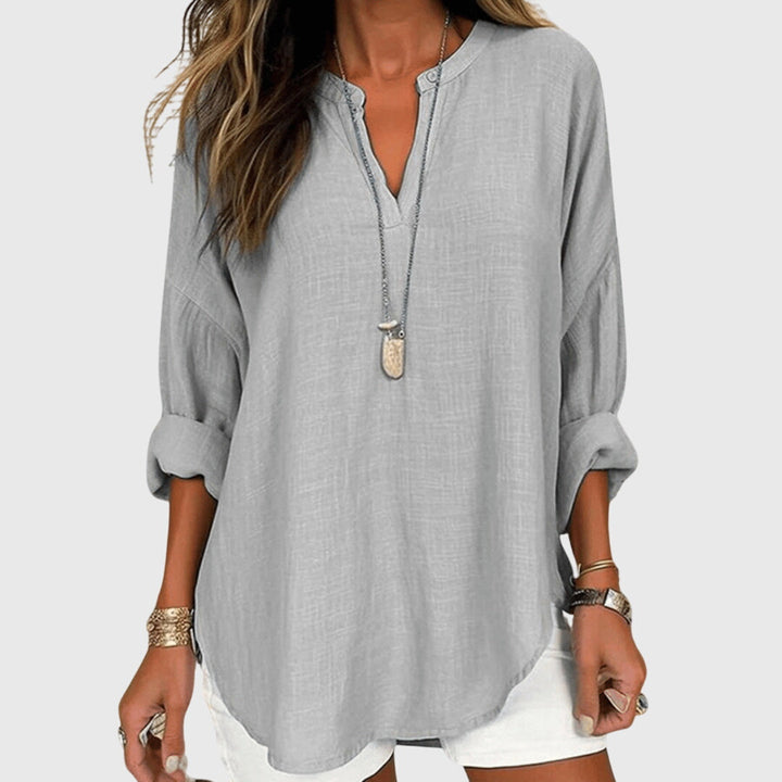 Lenara | Vloeiende Elegante Strandshirt