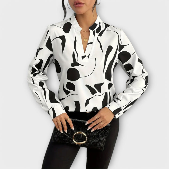 Lara Elegante Blouse Met Ontwerp