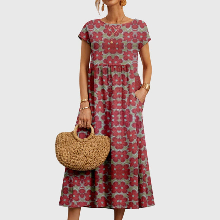 Valencia | Chic Bloemige Jurk