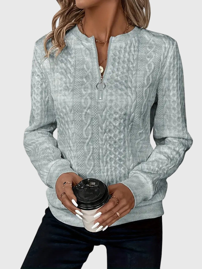 Nora | Sweater Met Rits
