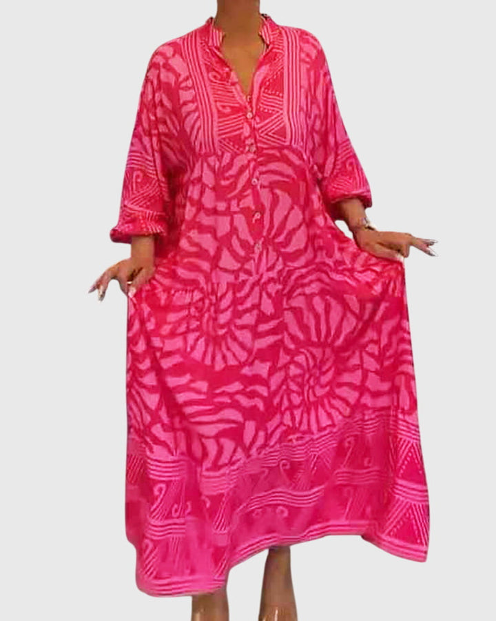 Mckinley | Maxi Jurk Met Elegante Print